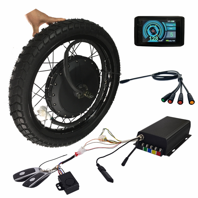 72V 5000W Hub Motor Kit - QS 273 V3 72v 8000W Ebike